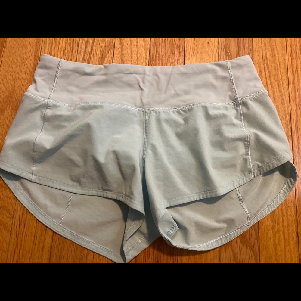 Toothpaste Lululemon sped up shorts